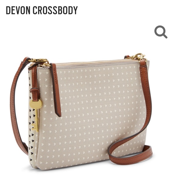 Fossil Handbags - Fossil Crossbody Bag - Devon Crossbody